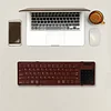 New Wireless Mini Folding Bluetooth Keyboard with Touchpad Business Office Ultra-thin Portable Keyboard
