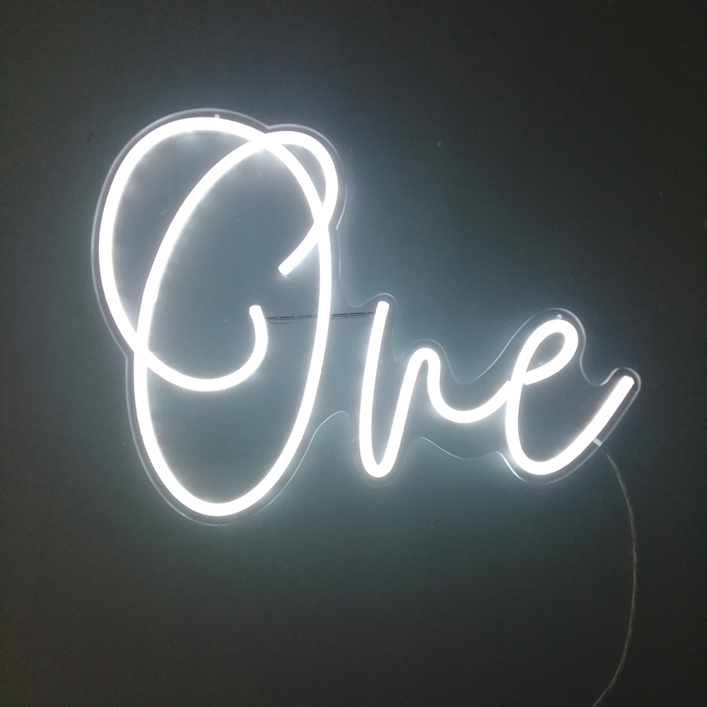 

Number One - Led Neon Light Sign, 501 Original