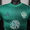 Joyfball 2025/2026 Player Version Al Ahli Green Football Shirt（The player version jersey is a bit tight, please pay attention to the size selection）