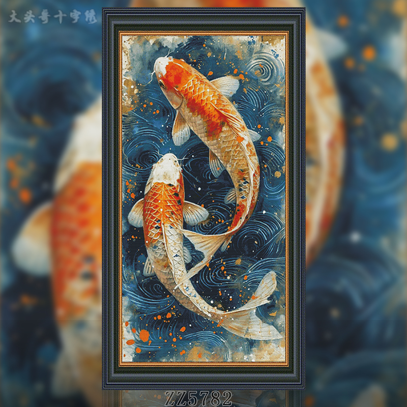 [ZZ5782-Koi] Painting Fairy Cross Stitch