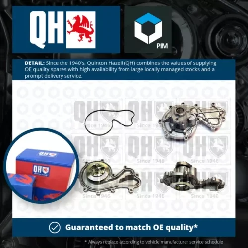 Water Pump fits AUDI SQ5 8RB 3.0D 12 to 17 Coolant QH 059121008 059121008K New Parts