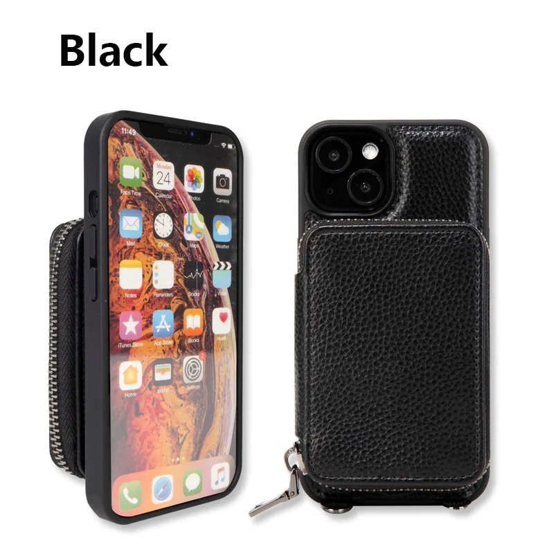 For iPhone13/14 Series  Wallet Mobile Phone Case