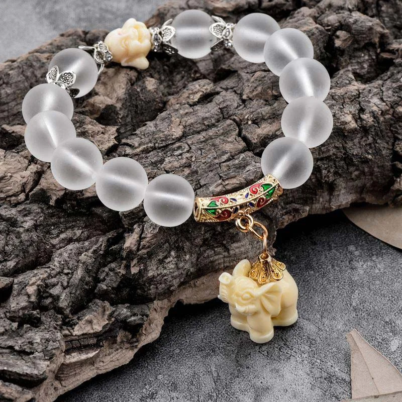 Elephant Buddha Luck Charm Bracelet