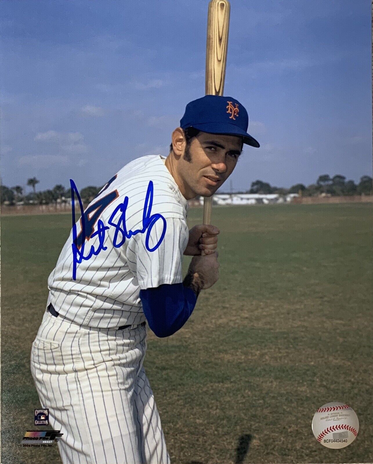 Art Shamsky New York Mets Autographed 8x10 Pose 2