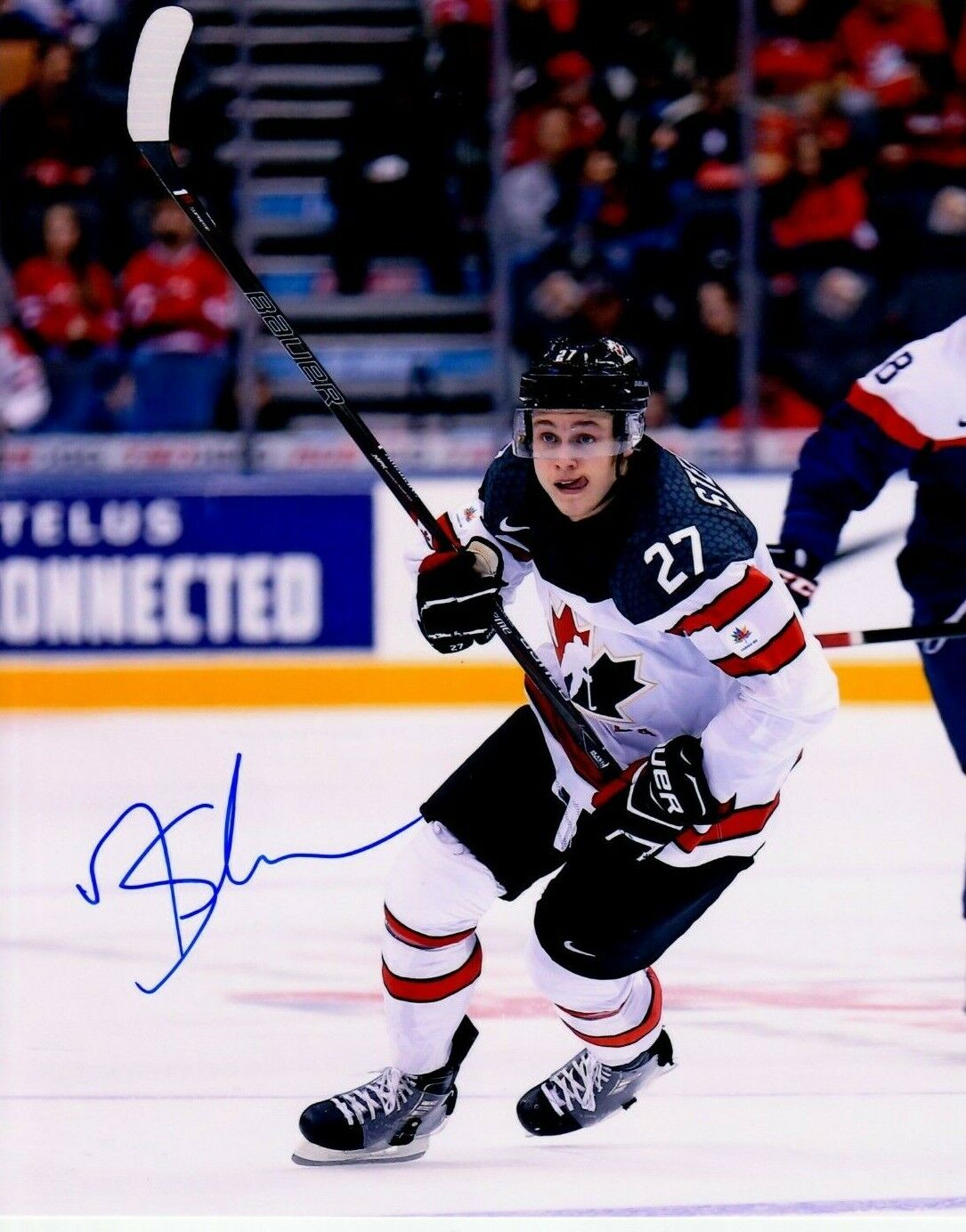 MITCHELL STEPHENS autographed SIGNED TEAM CANADA 8X10 Photo Poster painting DETROIT RED WINGS