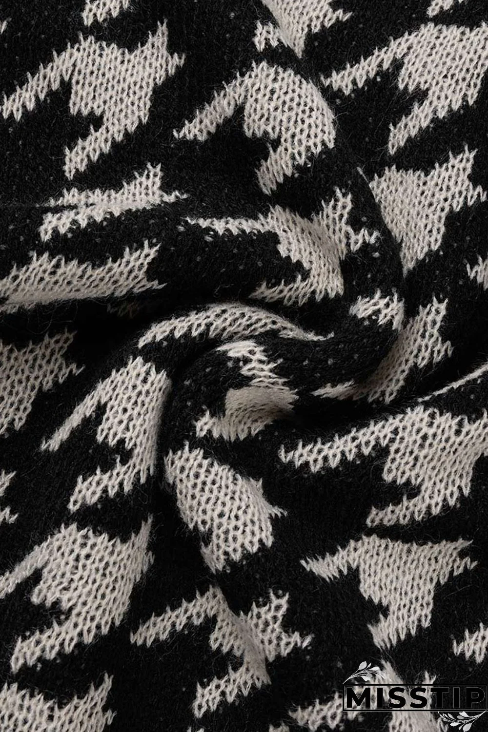 Black Casual Patchwork O Neck Tops