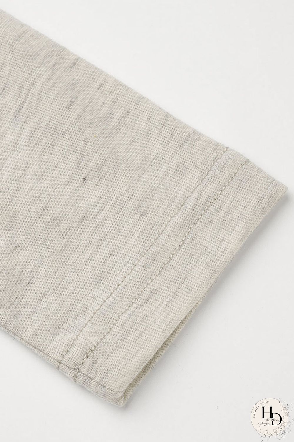 Light Gray Casual Solid Split Joint O Neck Long Sleeve Two Pieces