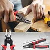 5 in 1 Combination Pliers Kit - Portable All Purpose Multifunctional Plier Tool | Anti Slip Handle Interchangeable Plier for Efficient Repairers Steel Wire Rope Iron Wires