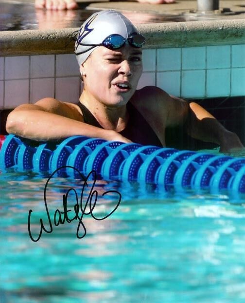 *NATALIE COUGHLIN*SIGNED*AUTOGRAPHED*Photo Poster painting*USA*SWIMMING*DANCING*WITH*THE*STARS*