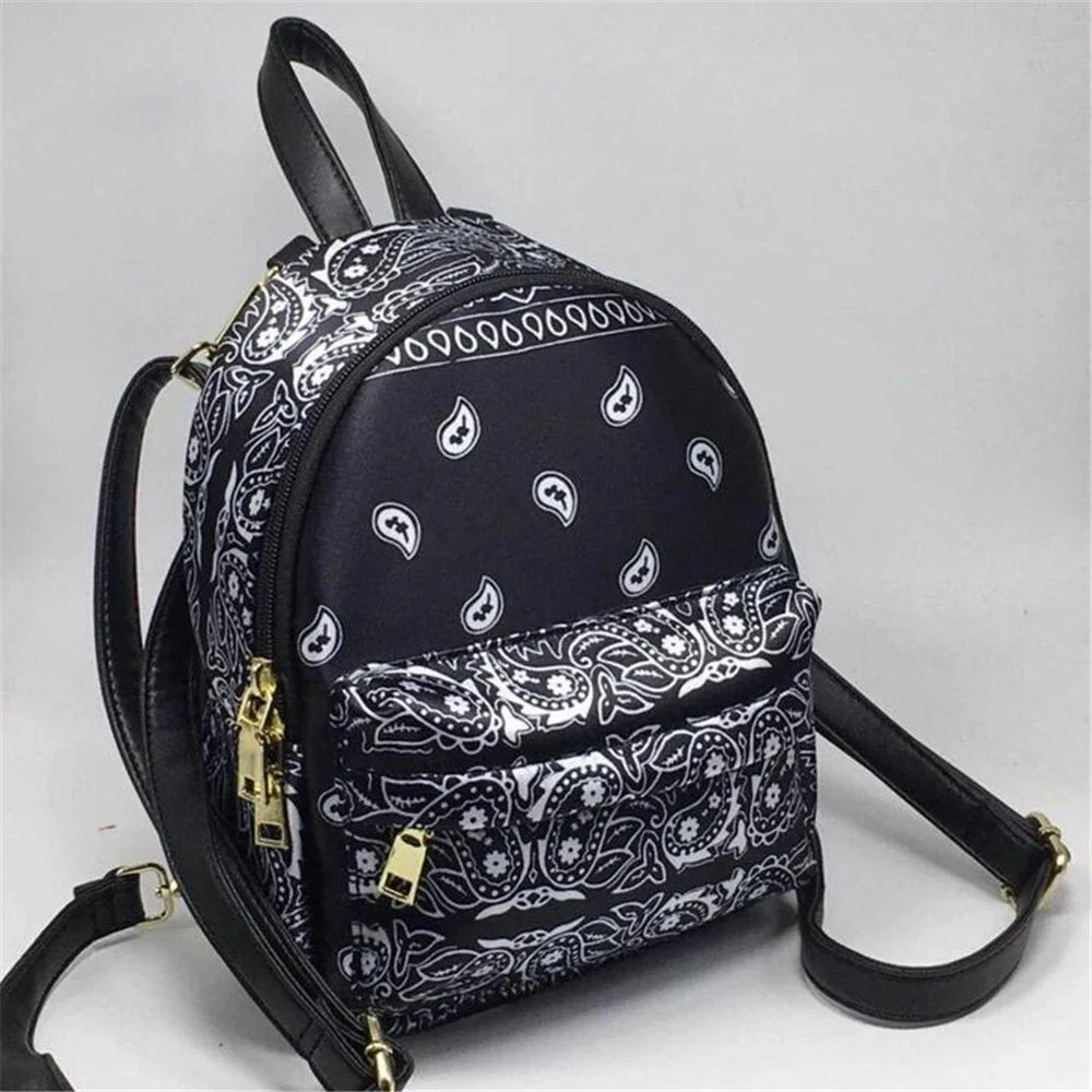 New Upgraded Version 2021 Pink Black Red Blue Elegant Paisley Printed Handbags Women Trendy Large Capacity Office Lady Bags