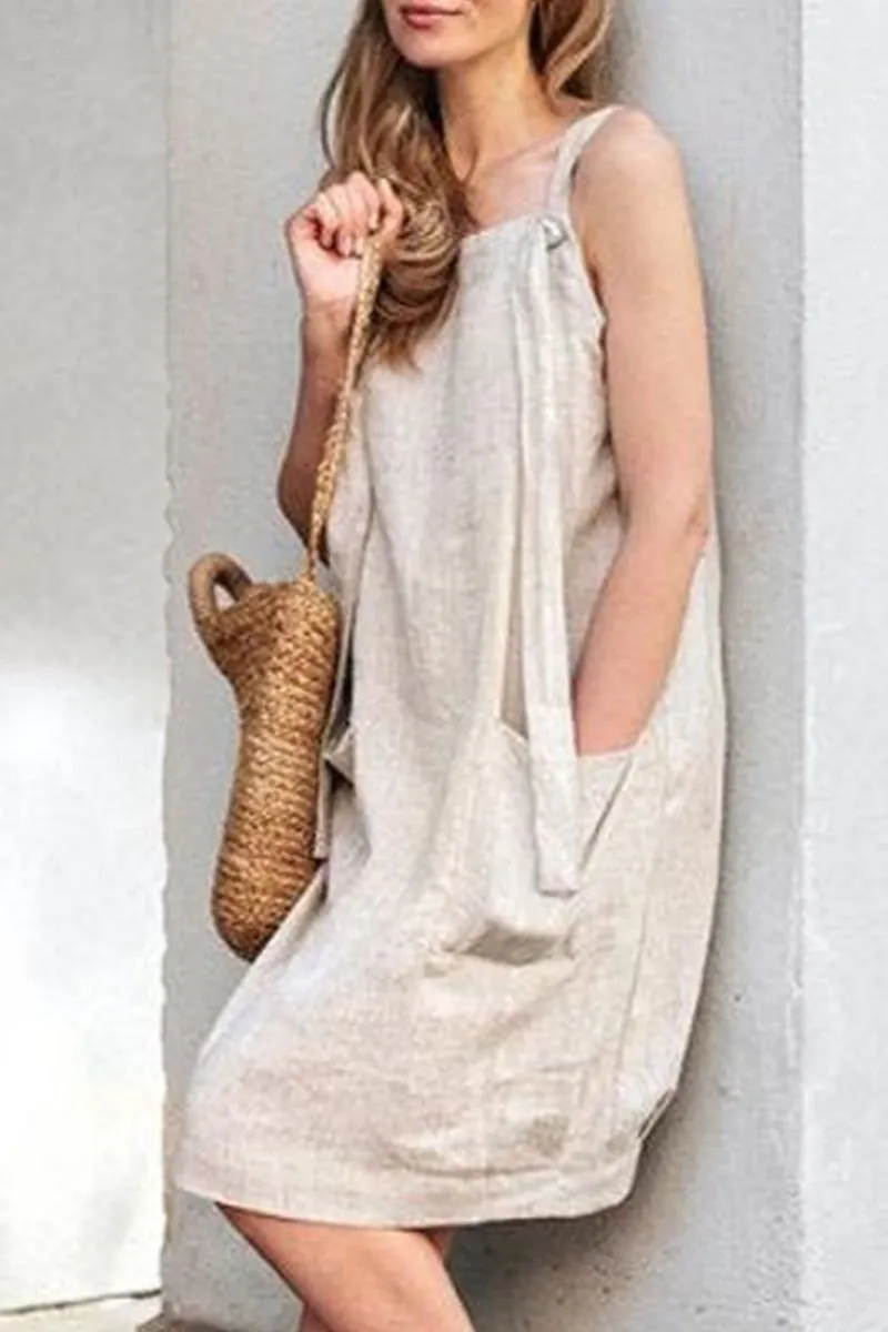 Spaghetti Strap Dresses with Flutter Sleeves Papaya