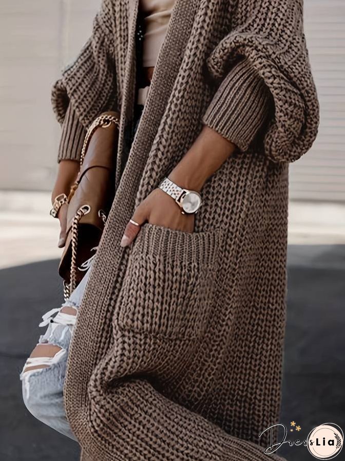 Fashionable and Minimalist winter Cardigan