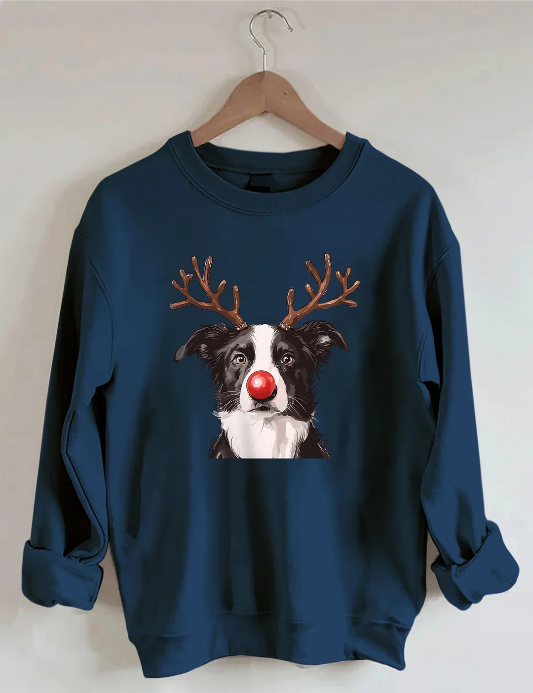 Border Collie Christmas Sweatshirt