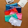 Cotton man underwear low waisted letters belt trendy plus size Skin-Friendly comfortable sweat-absorbing boxer shorts