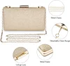 BAIGIO Abendtasche Damen Glitzernd Clutches Bag Elegant Schultertasche fur Hochzeit Party Cocktail Golden