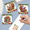 6Pcs Diamond Painting Christmas Gifts Greeting Card for Kids Adults Gifts
