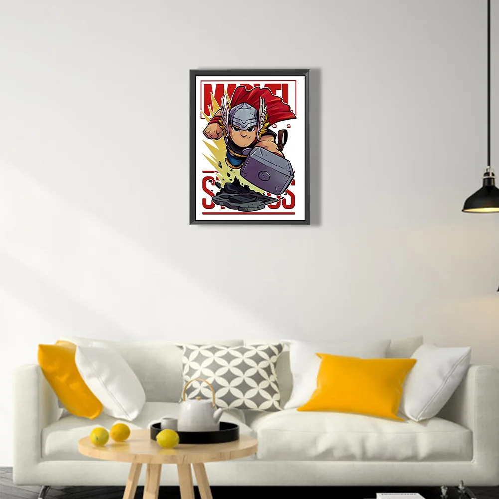 Full Square Diamond Painting 35*45cm - Superhero