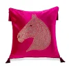 Horse Velvet Home Living Creative Cushion Pillow Cover