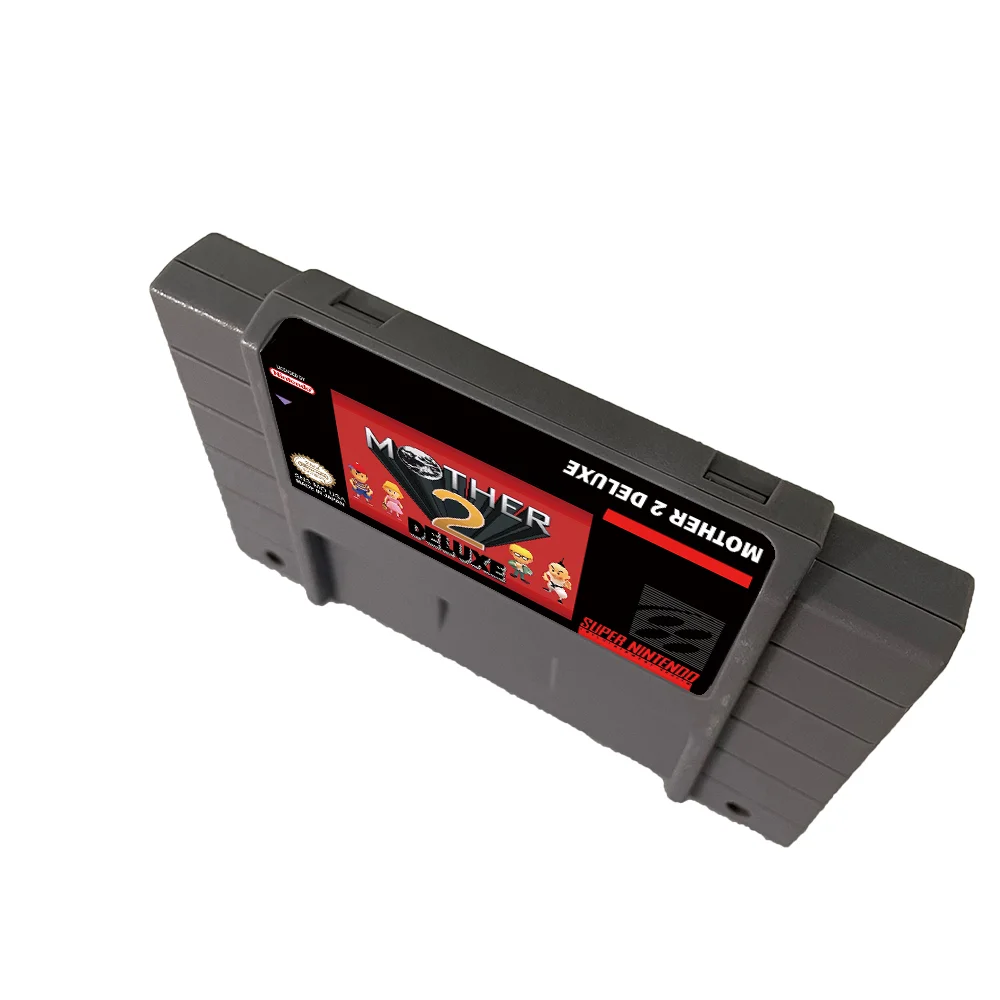 MOTHER 2 DELUXE SNES For Super Nintendo Entertainment System - 16 Bit US Version Game Cartridge