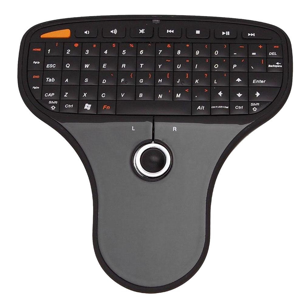 

N5901 Mini Wireless Multimedia Remote Keyboard Air Mouse with Trackball, 501 Original
