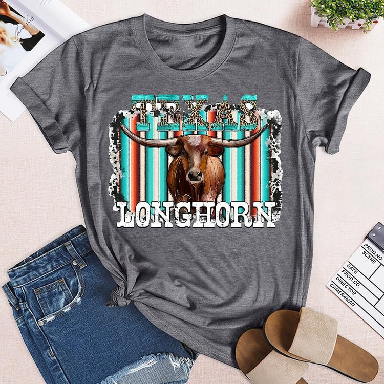 ANB - Texas Longhorn Retro Tee-05809