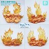Energy Aura Base ONLY - Dragon Ball Resin Statue - JacksDo Studios