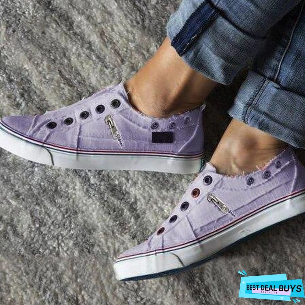 Women  Pre-istressed Hottest Sneaker