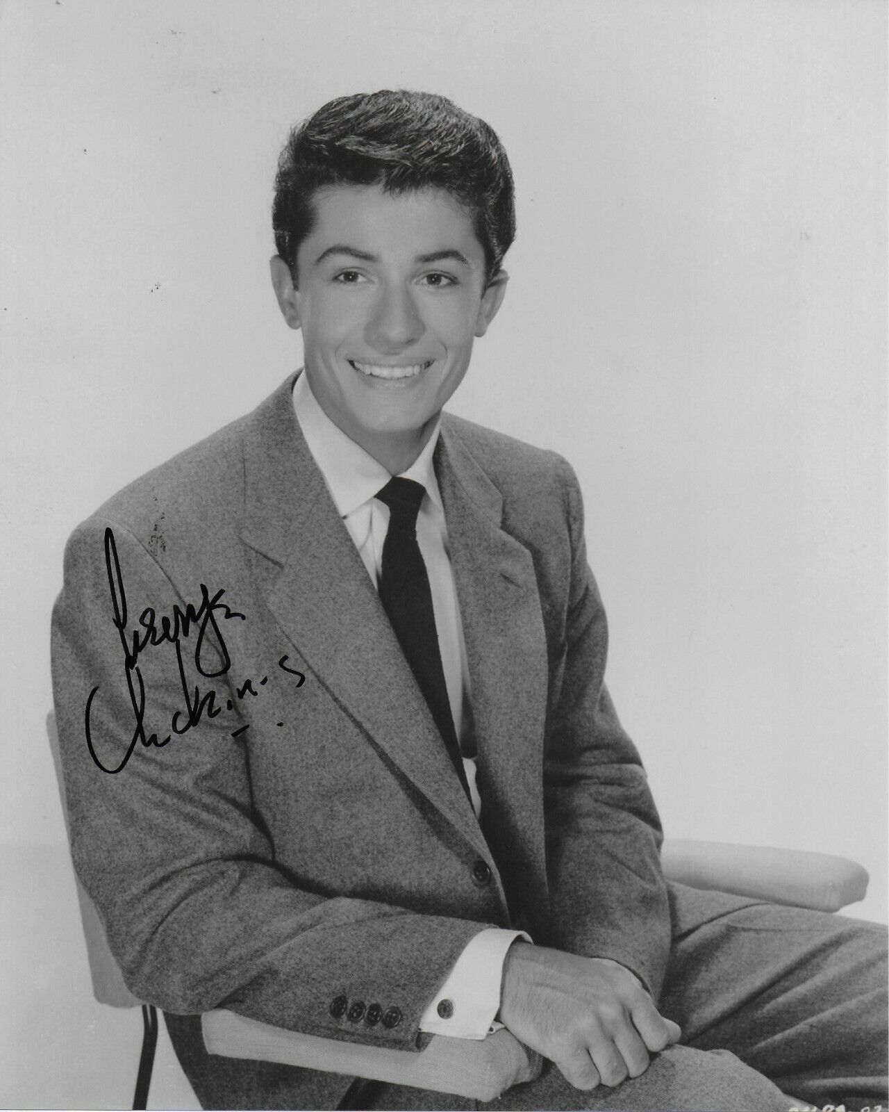 George Chakiris Original In Person Autographed 8X10 Photo Poster painting #17 - West Side Story