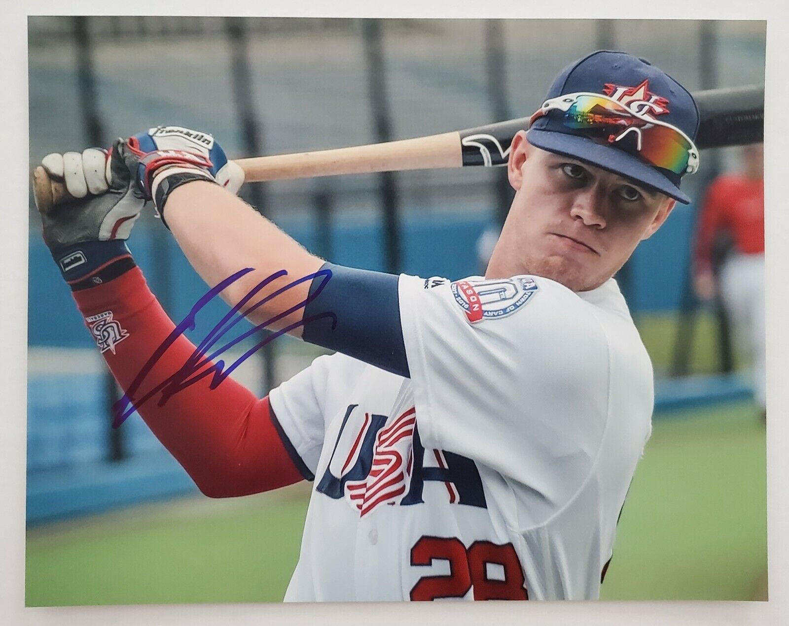 Seth Beer Signed 8x10 Photo Poster painting MLB Team USA Astros Arizona Diamondbacks RAD