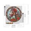 Christmas Horse - Full Round Drill Diamond Painting