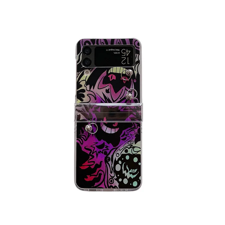 Pokemon Gengar Kawaii Phone Case For Samsung Z Flip  weebmemes