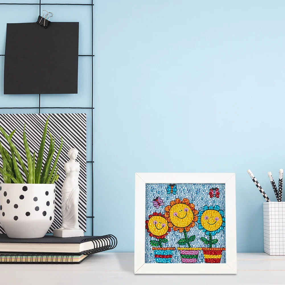 Diamond Painting - Full Crystal Rhinestone - Flower(18*18cm)【Without Frame】