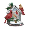 Christmas Cardinal-Partial Special Shaped Diamond Painting 30*30CM