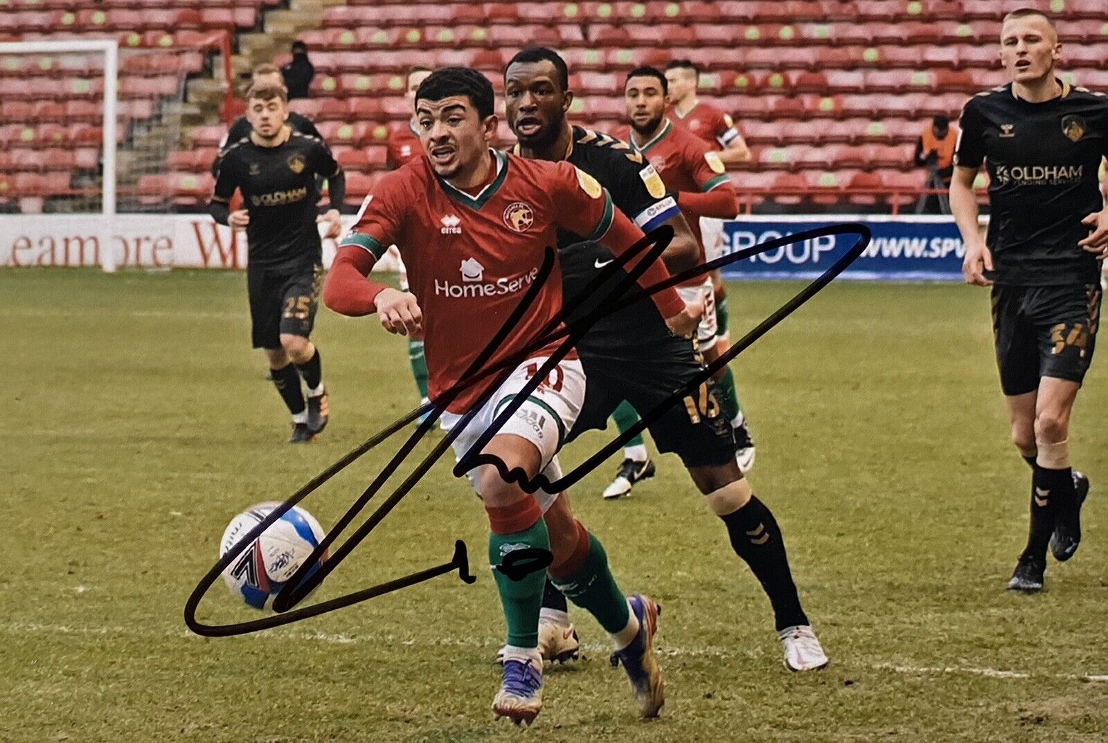 Josh Gordon Genuine Hand Signed Walsall 6X4 Photo Poster painting 3