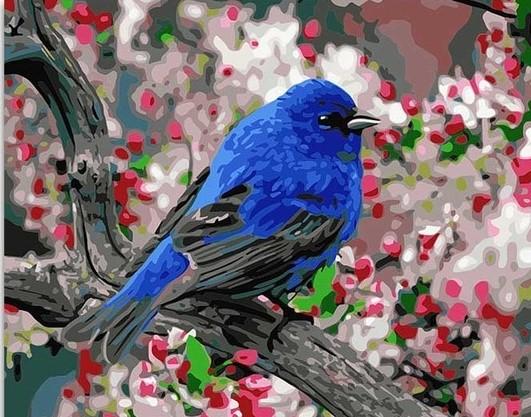 

Flower Twig Bird – Paint By Numbers - 40*50CM, 501 Original