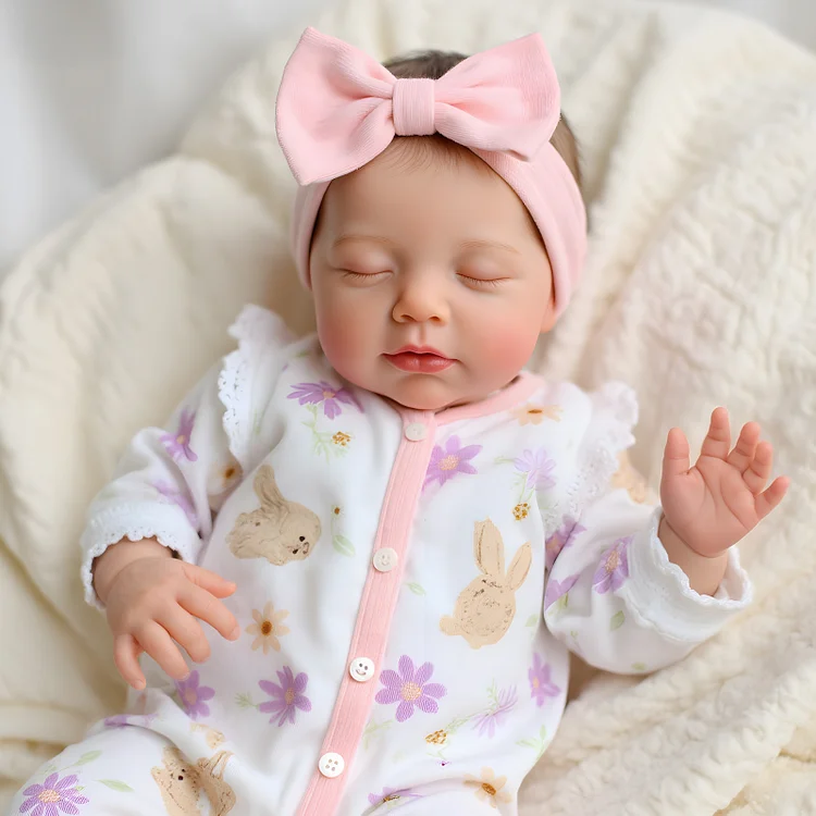 Babeside Sleeping Reborn Baby Liya 20" Little Infant Girl Building Lovely Memories