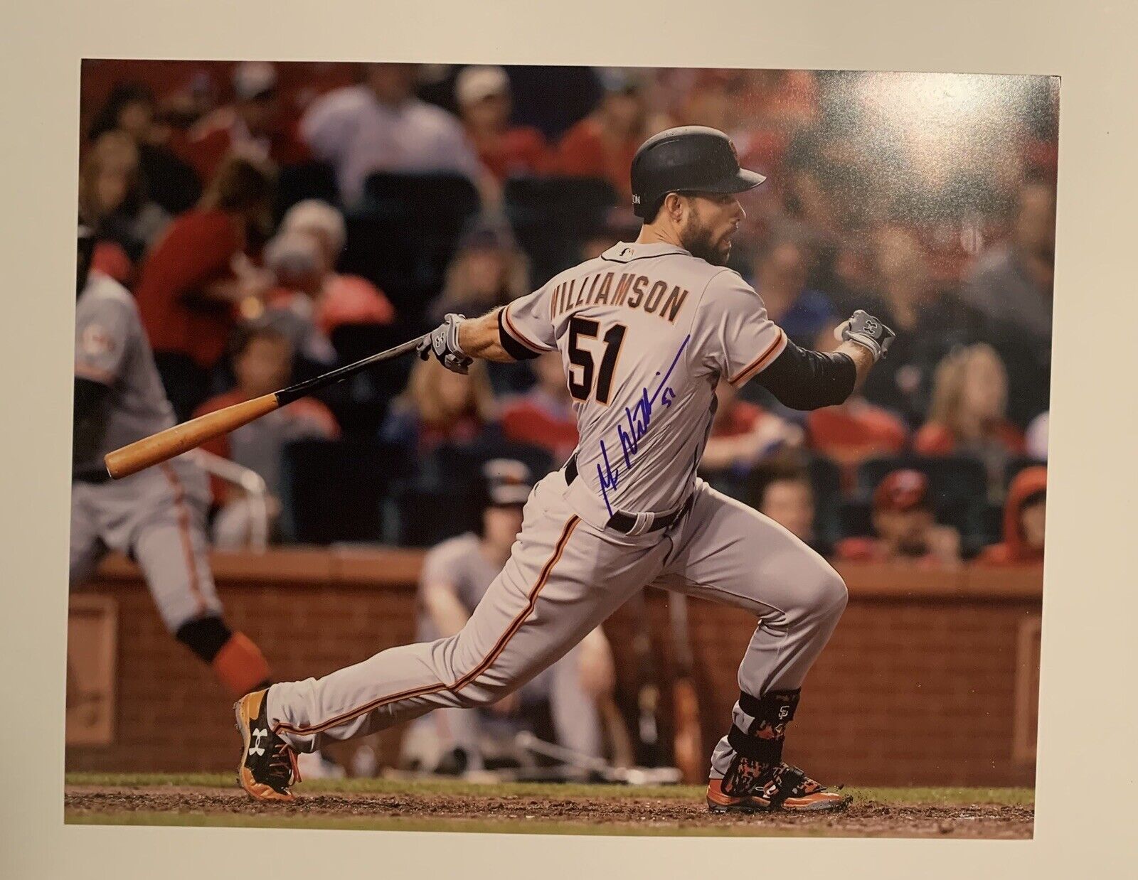 mac williamson Signed 11x14 Photo Poster painting Pic Auto