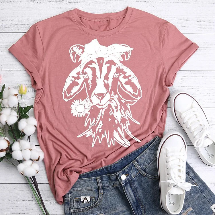 PSL - Sunflower Goat  T-shirt Tee -05999