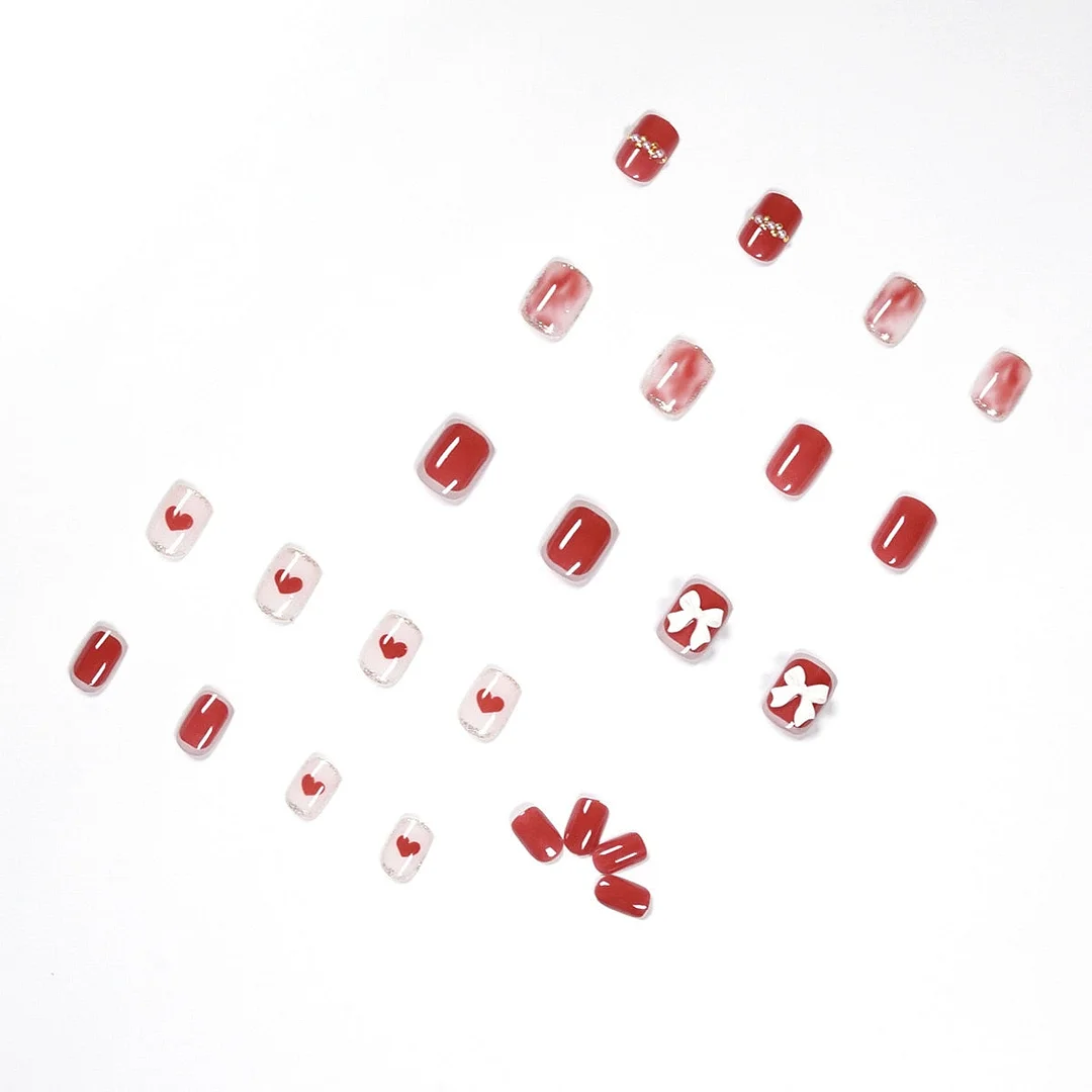 Fake Nails Temperament Full Cover Fake Nails DIY Glue Press On Nails Nail Supplies For Professionals-Nail Inspo