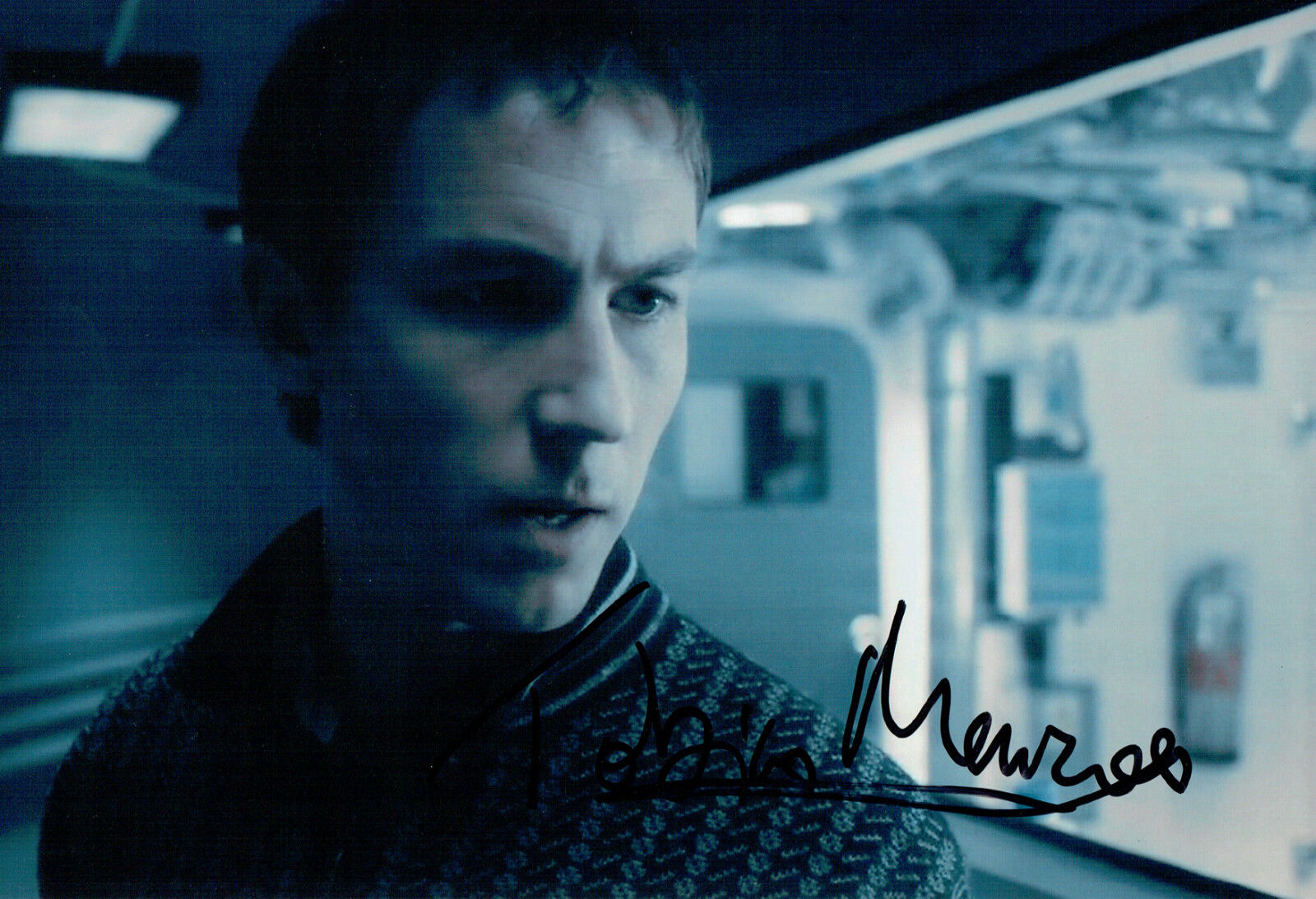 Tobias MENZIES Signed Autograph 12x8 The Deep TV Series NEW Photo Poster painting AFTAL COA