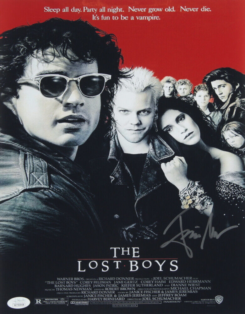 The Lost Boys Alan Frog Jamison Newlander Signed 11x14 Photo Poster painting Movie Poster JSACOA