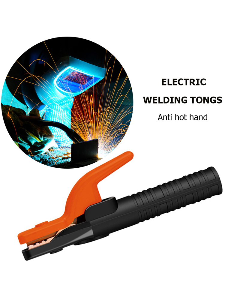 

Insulated Copper Welding Electrode Holder Heat Resistant Safe Weld Clamp, 300a, 501 Original