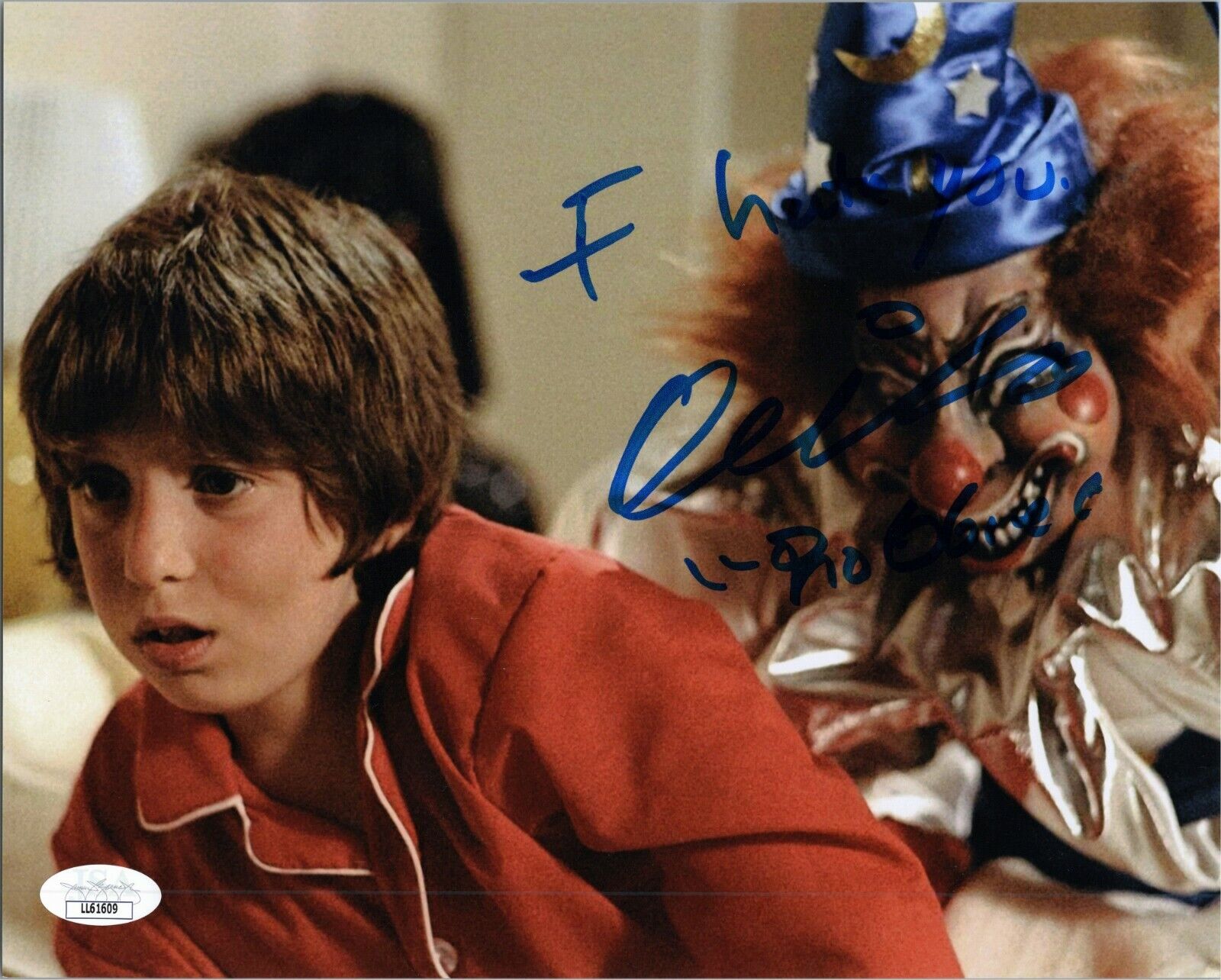 OLIVER ROBINS Authentic Hand-Signed ROBBIE ~ POLTERGEIST