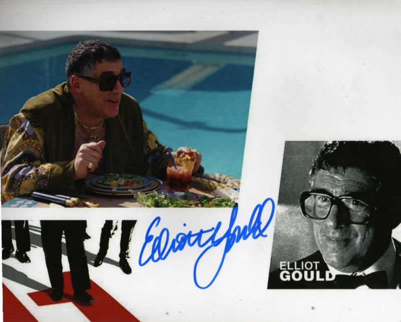 ELLIOTT GOULD OCEANS MASH SIGNED 8X10 PICTURE 6