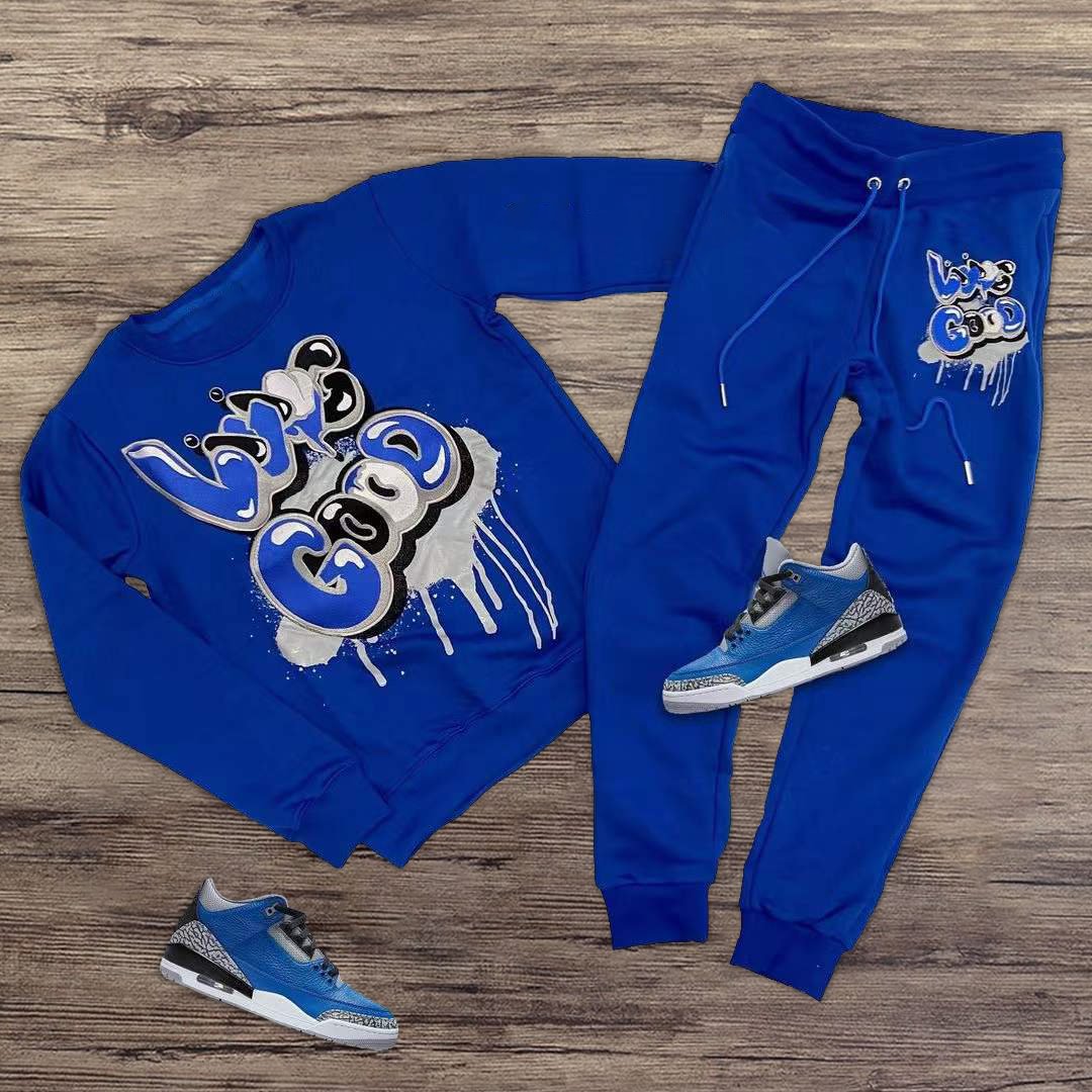 Graffiti casual street home sports suit