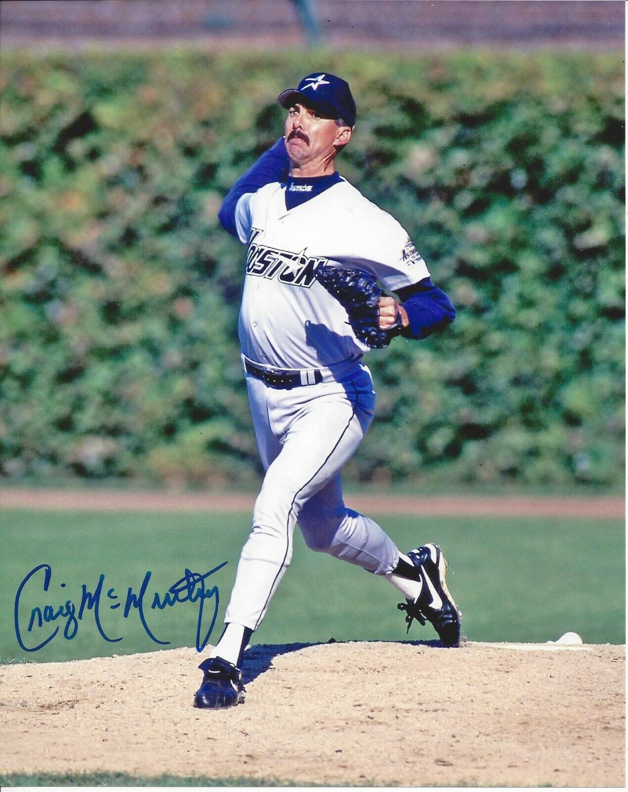 Craig McMurtry Autographed 8x10 Houston Astros#2