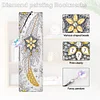 4Pcs Diamond Painting Feathers Diamond Painting Bookmark for Adults