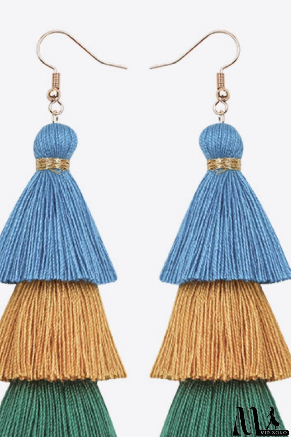 MidiSono - Layered Tassel Earrings