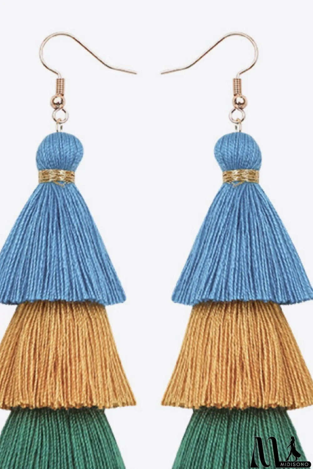 MidiSono - Layered Tassel Earrings