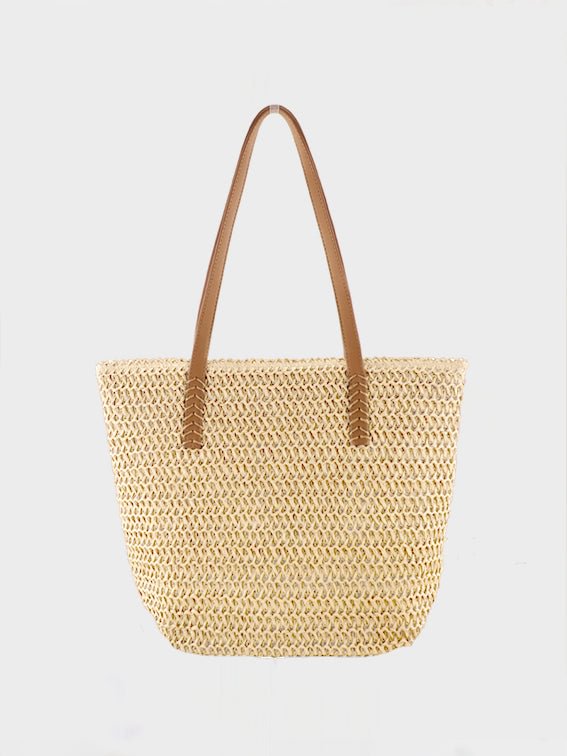 Large Capacity Straw Shoulder Bag